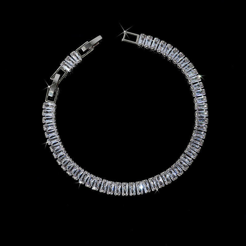 Pulseira de Strass Dourada