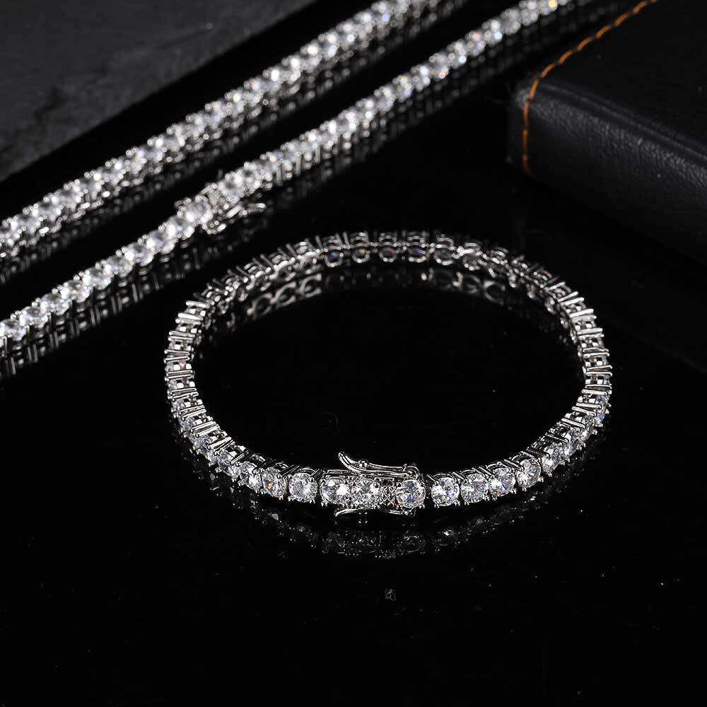 Pulseira de Strass Dourada