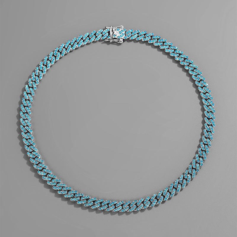 Colar  azul marinho