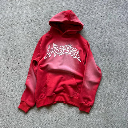 Casaco Casual Statement Street Style Cross Hoodie