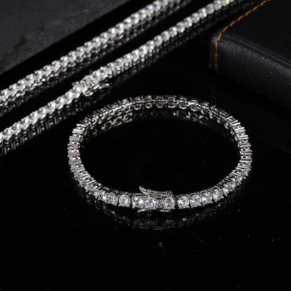 Pulseira de Strass Dourada