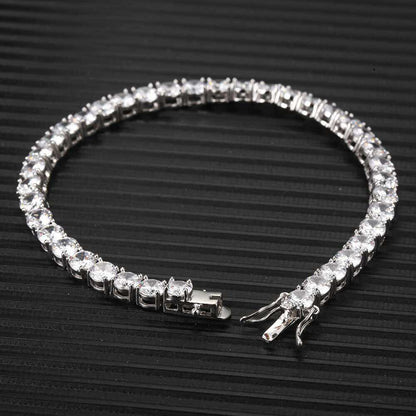 Pulseira de Strass Dourada