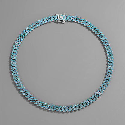Colar  azul marinho